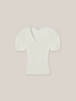 Maglia con maniche in crochet image number 3
