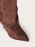 Over-the-knee boot with spool heel image number 3