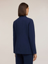 Double-breasted crepe blazer image number 1