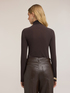 Turtleneck cashmere-blend t-shirt image number 1