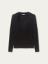 Lurex sweater with square neckline image number 3