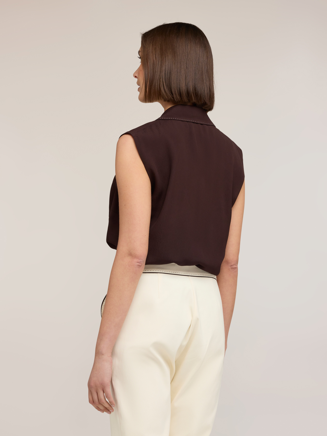 Top body avec col The Tailoring Lab image number 1