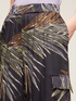 Foliage patterned cargo palazzo trousers image number 2