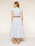 Chemisier dress with belt image number 1