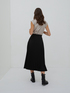 Falda midi plisada image number 1