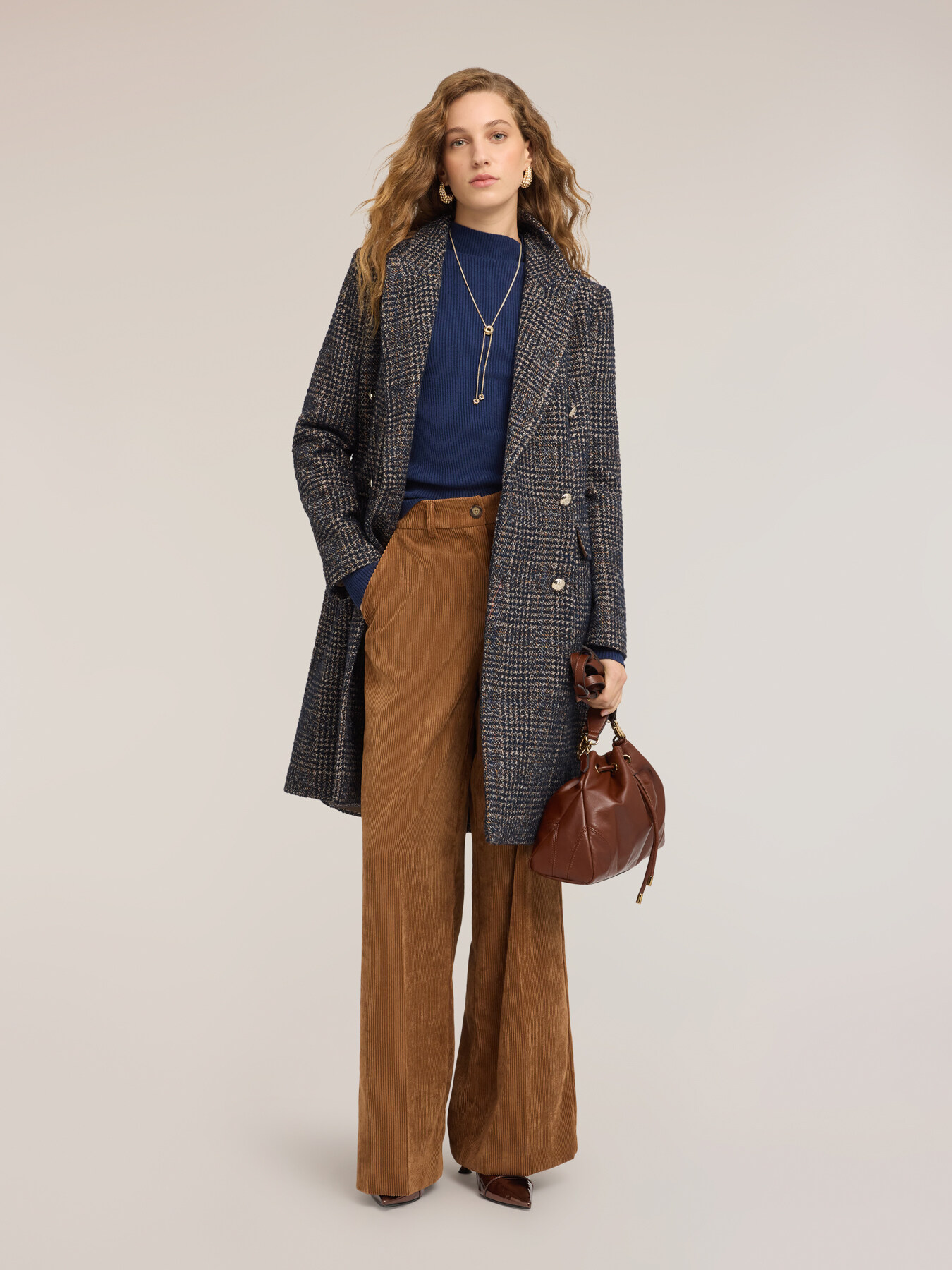 Corduroy palazzo pants image number 3