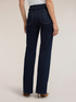Jeans palazzo con strass all over image number 1