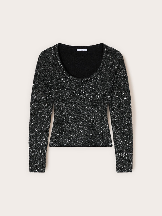 Maglia full paillettes