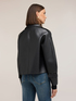 Trench corto doppiopetto effetto lucido image number 1