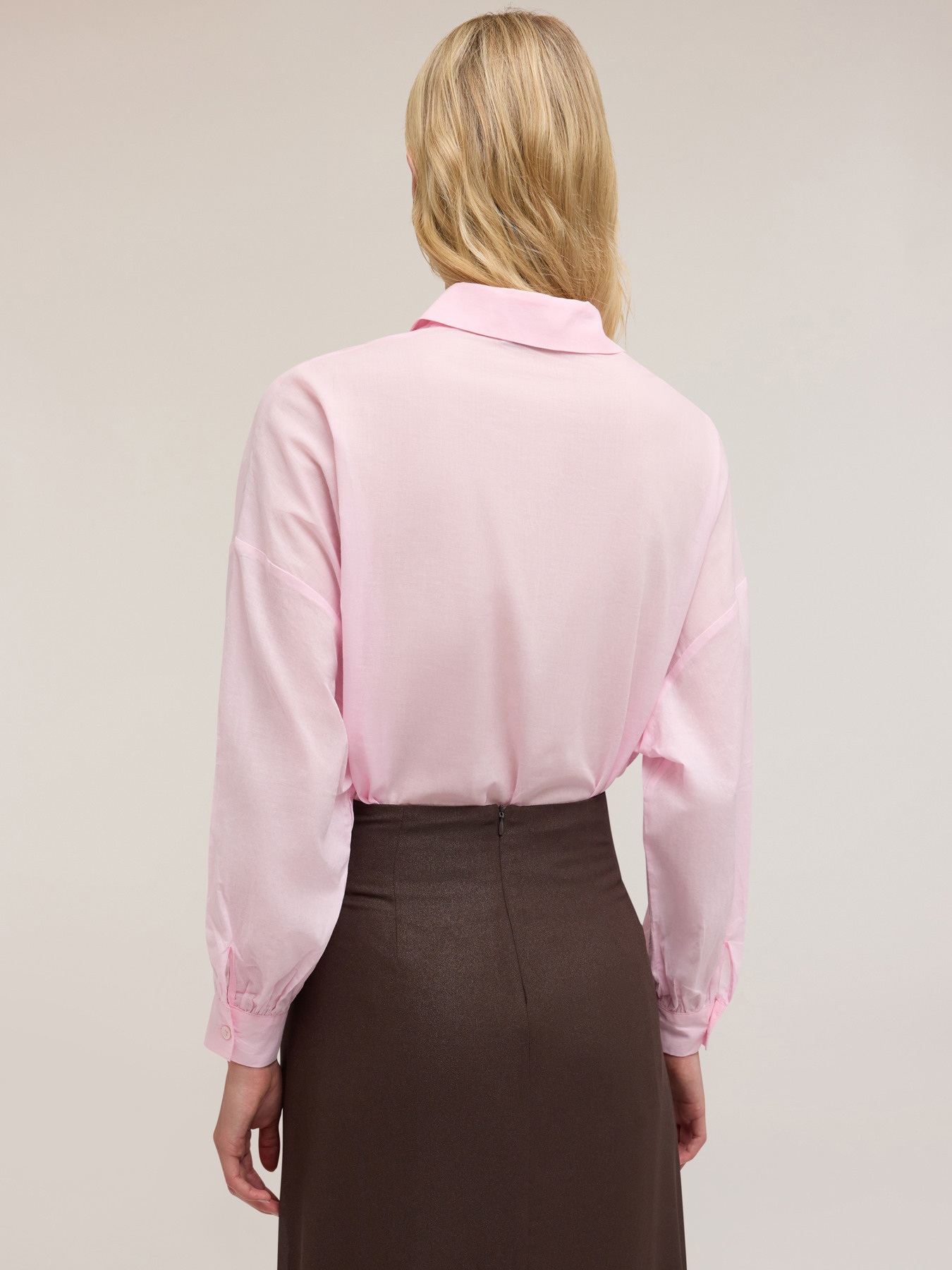 Oversize-Hemdbluse mit Taschen image number 1