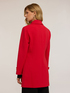 Manteau simple boutonnage en m&eacute;lange de viscose image number 1