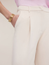 Palazzo pants in cr&ecirc;pe image number 3