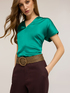 Braided belt with buckle image number 0