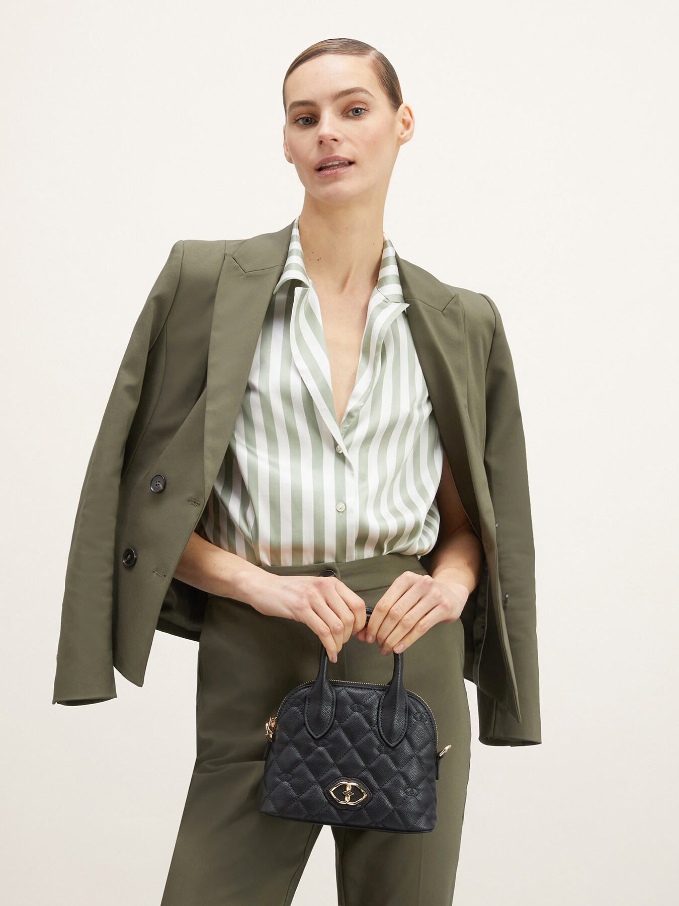 Coated fabric mini bag image number 4