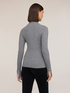 Gerippter Rollkragenpullover aus Wollmischung image number 1
