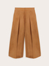 Wide-leg cropped trousers image number 4