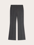 Flare pants in milano stitch image number 4