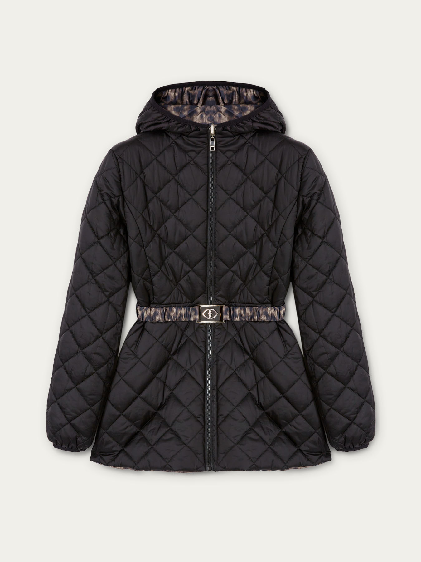 Doudoune réversible poids plume imprimé animalier image number 4