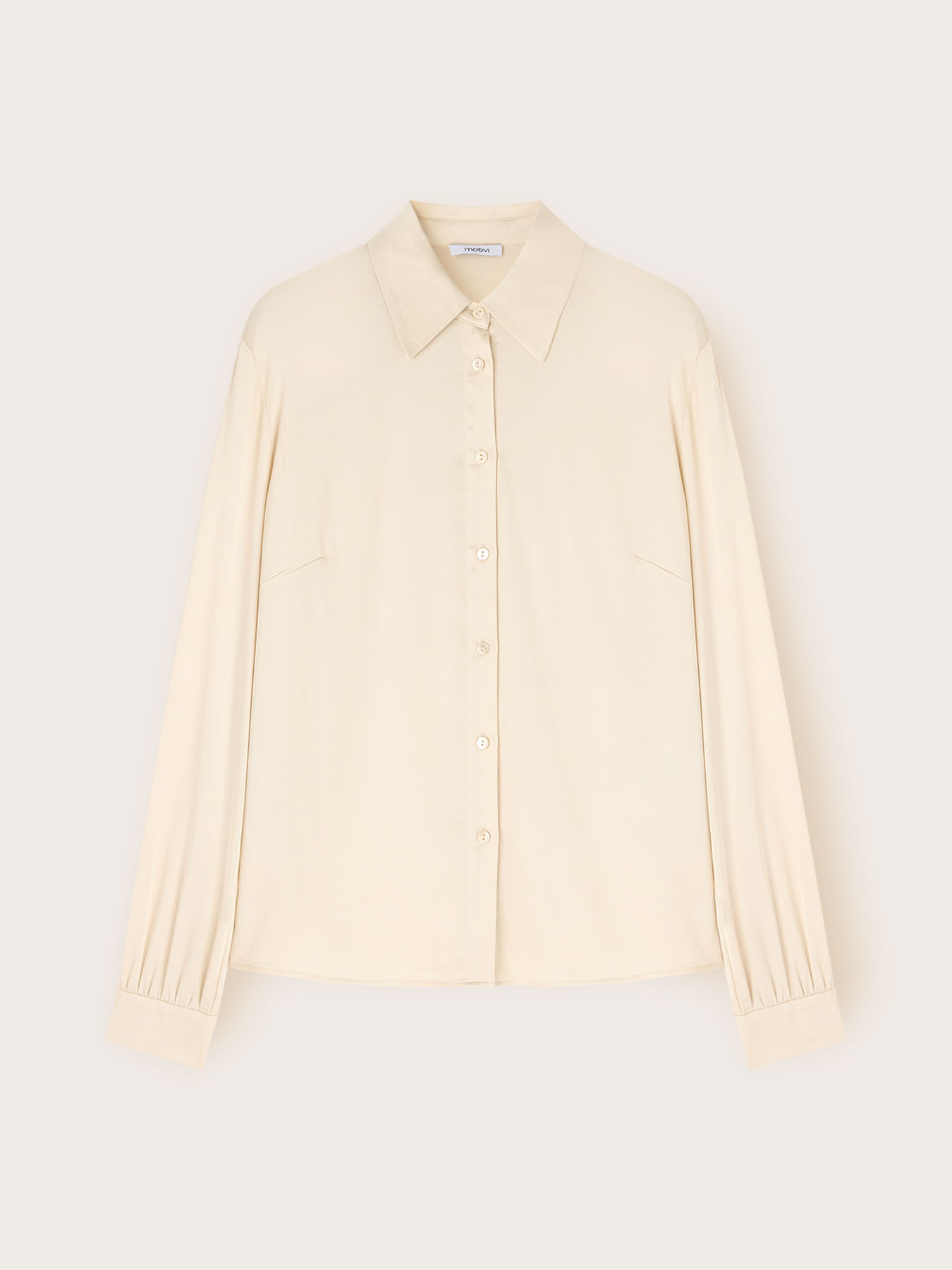 Satin shirt image number 4