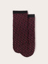 Sheer ankle socks with Double Love logo image number 1