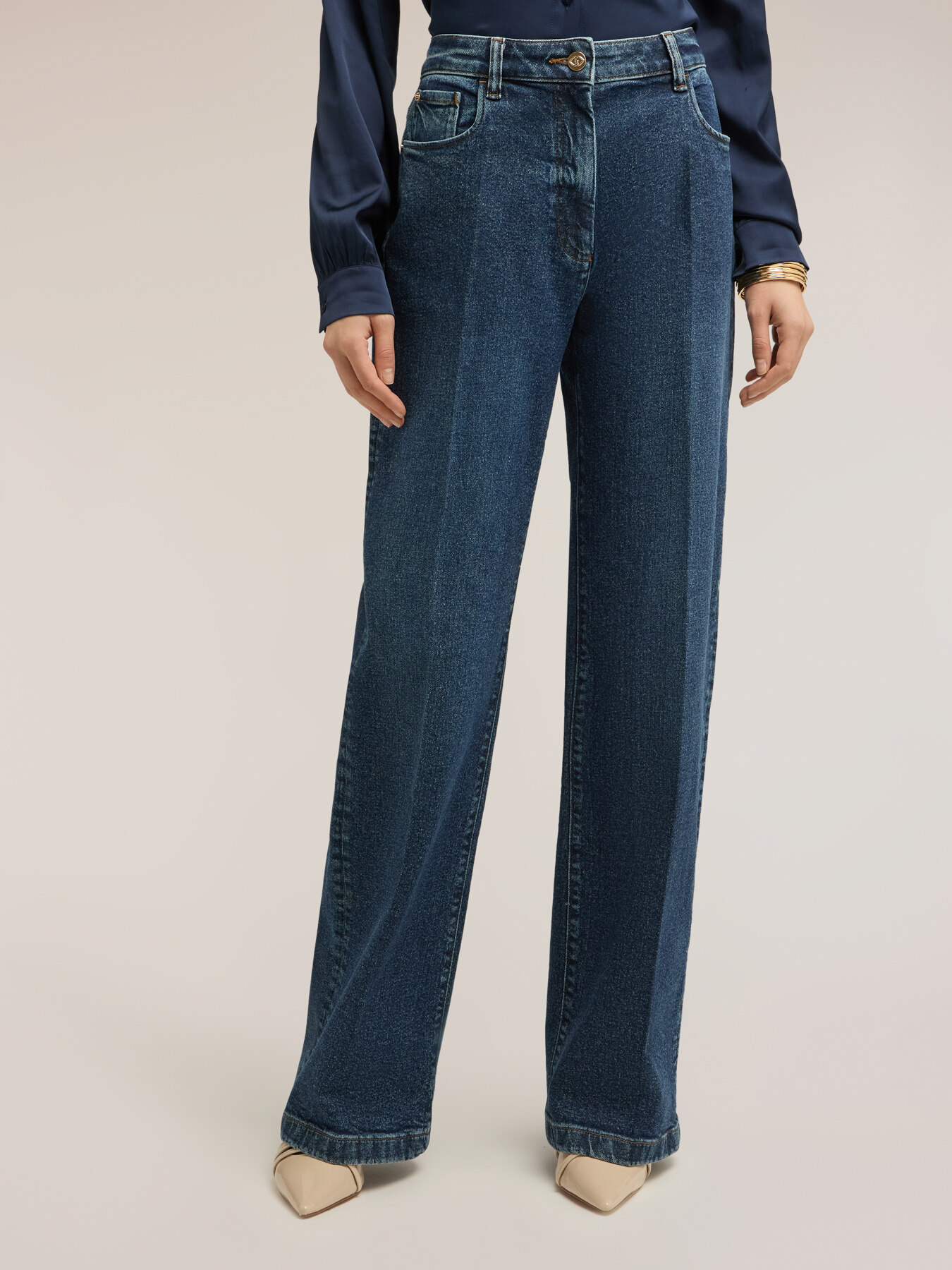 Kate wide leg jeans image number 2