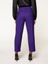 Colour block regular trousers image number 1