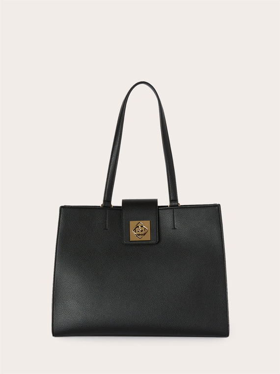 Sac cabas en tissu enduit