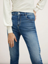 Full rhinestone skinny jeans image number 2
