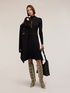 Ausgestelltes Kleid aus feinem Rippstrick image number 2