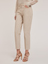 Pantaloni tip morcov din drill Rianne image number 2