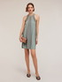 Mini dress in maglia lurex pliss&eacute; image number 0