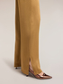 Palazzo-Hose aus Viskose-Satin image number 3