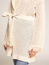 Cardigan lungo traforato image number 2