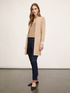 Long cardigan with belt image number 3