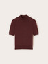 Maglia a lupetto misto seta image number 3