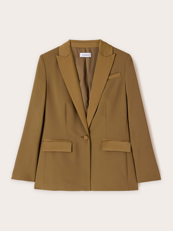 Blazer in envers  satin