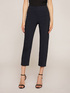 Pantaloni regular stretch tinta unita image number 2