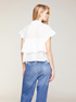 Cotton voile ruffle blouse image number 1