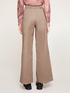 Pantaloni wide leg in cotone image number 1