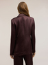 Double-breasted structured jacket in linen blend image number 1