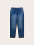 Jeans chino con ricamo di perline image number 4