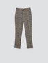 Animal patterned regular trousers image number 3