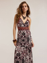 Robe longue d'&eacute;t&eacute; &agrave; motif ethnique image number 2