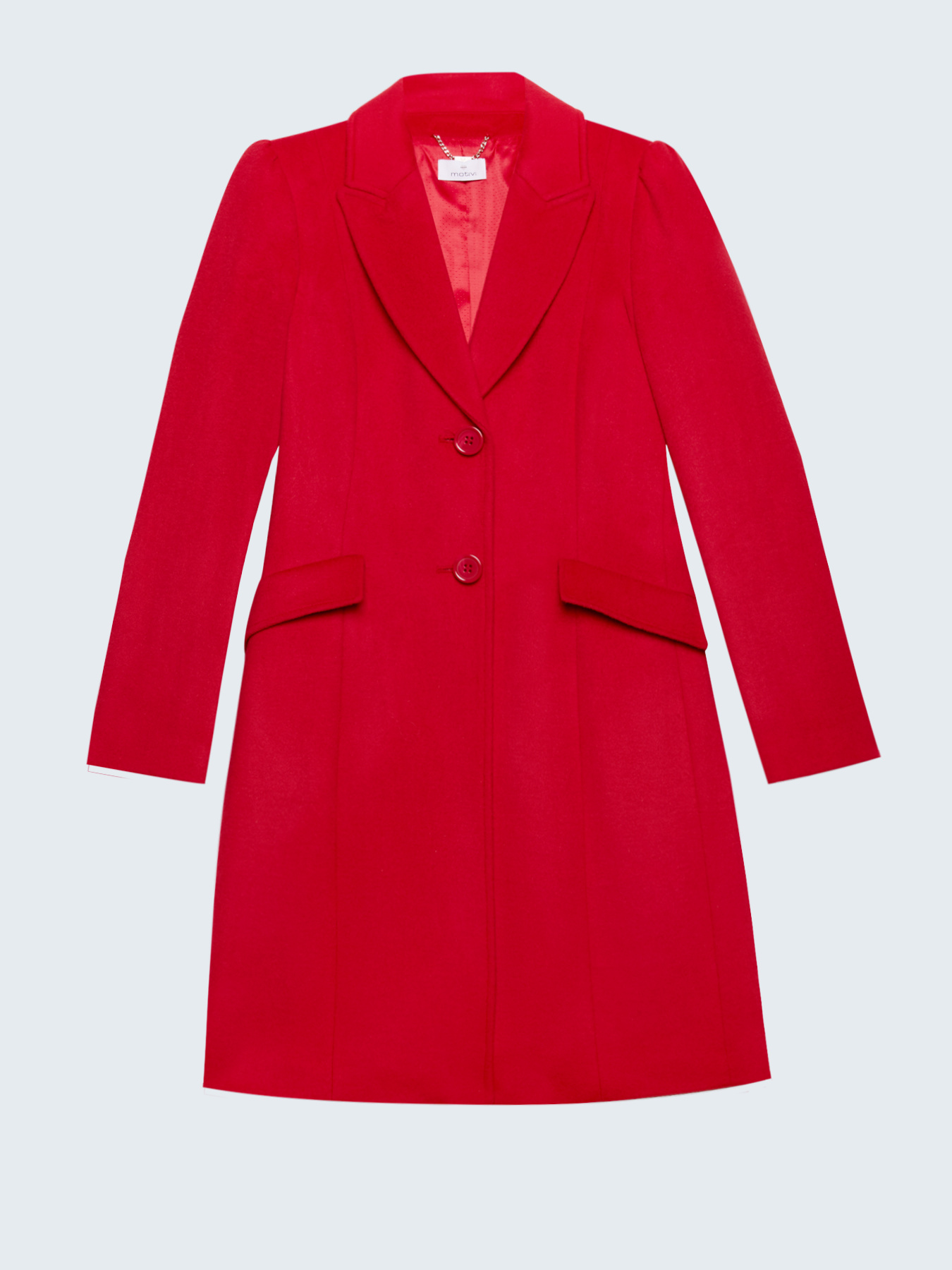 Cappotto lungo in panno image number 3