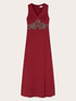 Robe &eacute;l&eacute;gante en georgette avec broderie image number 4