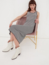 Vestito lungo a righe image number 1
