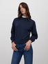 Sweatshirt mit Kragen aus Georgette image number 2