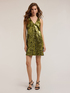 Sequin dress with geometric design image number 3