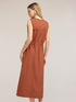 Kleid mit Kordelzug aus Popeline image number 1