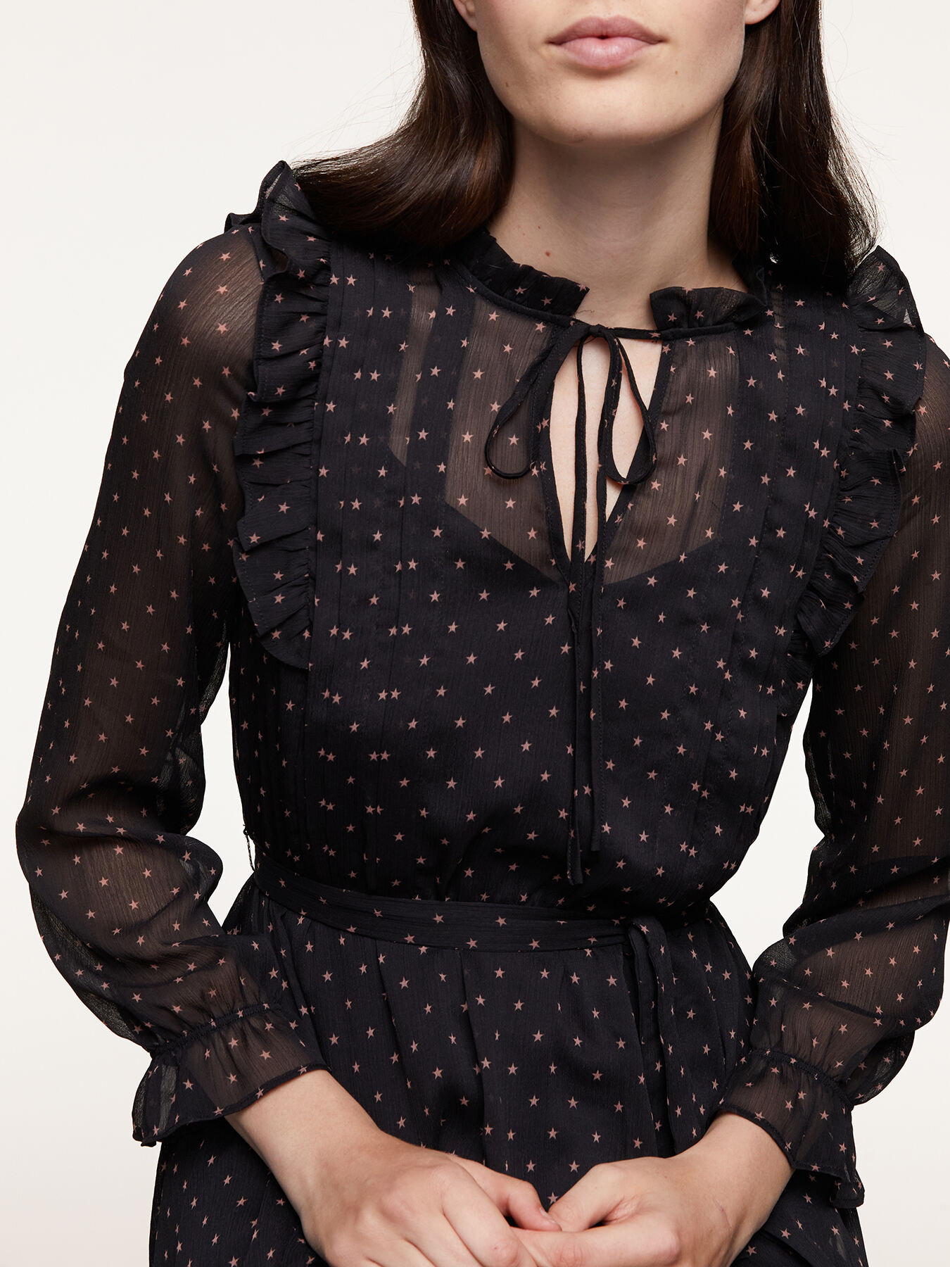 Vestito con stampa stelle image number 2